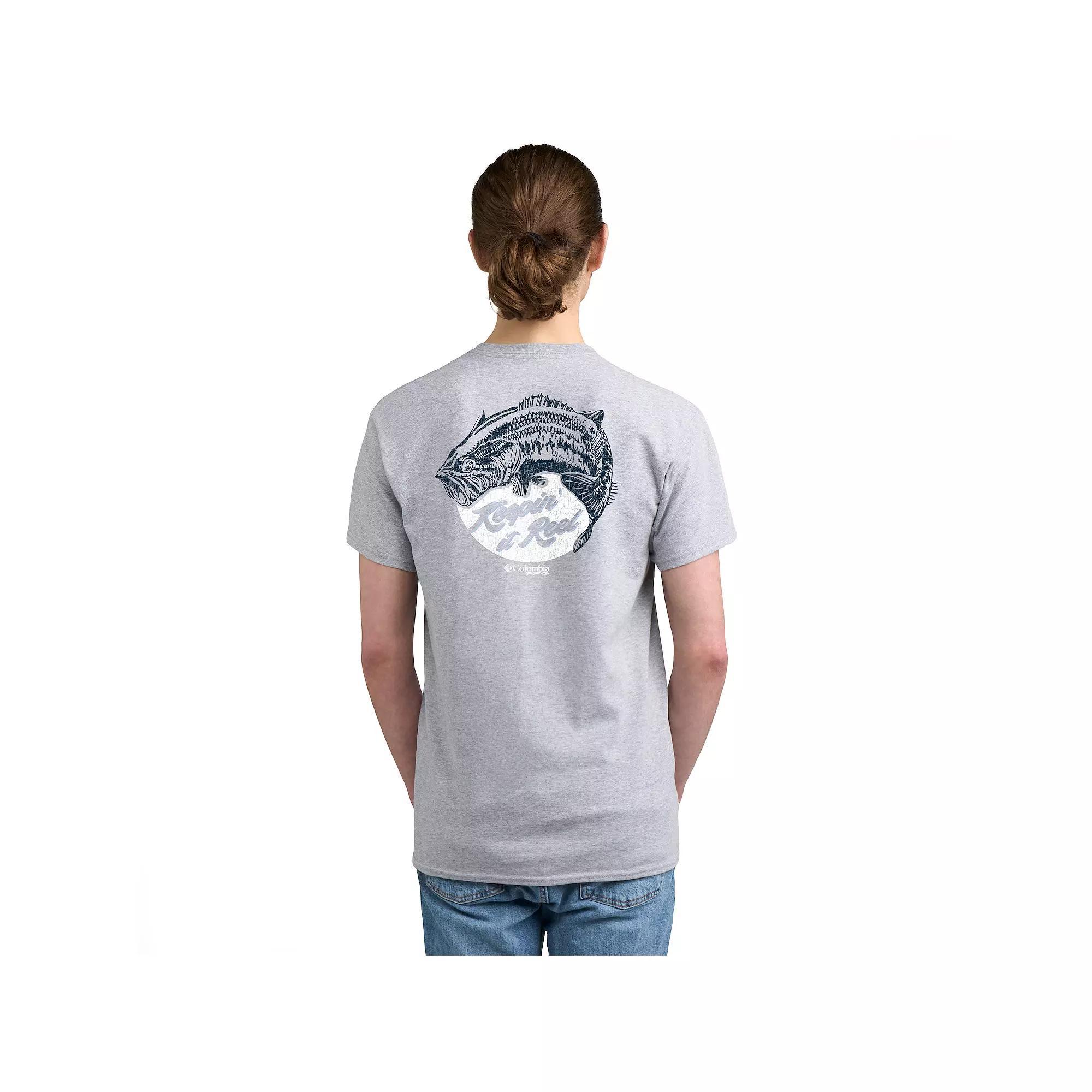 Mens Columbia PFG Short Sleeve Graphic Tee Product Image