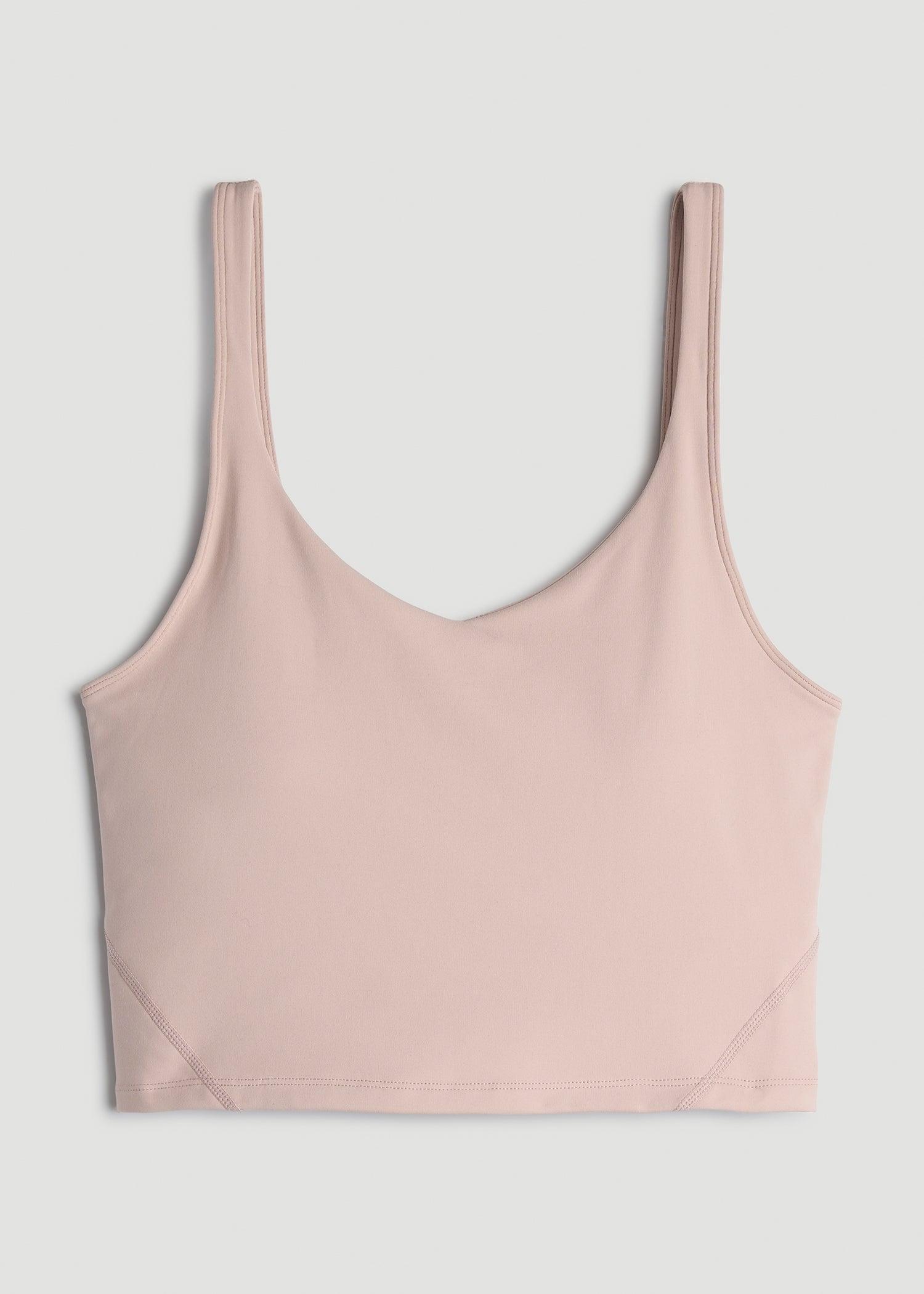 Balance Tank Top for Tall Women in Desert Rose Product Image
