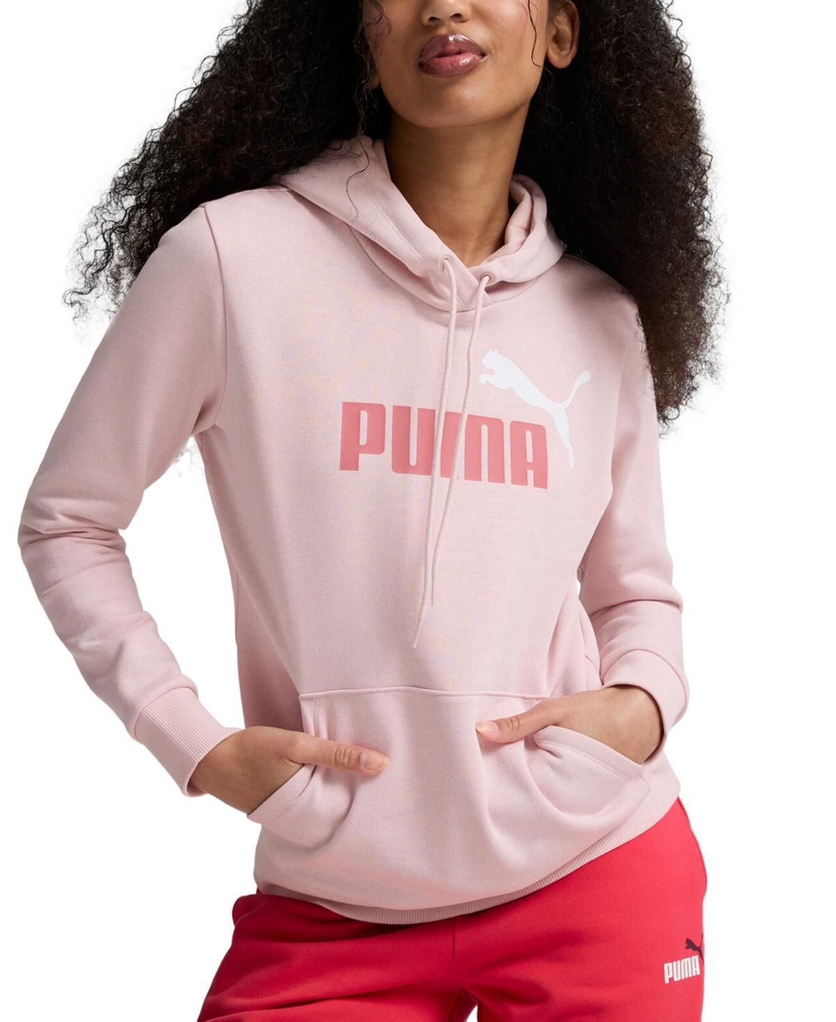 Puma Womens Essential+ Logo Fleece Hoodie Product Image