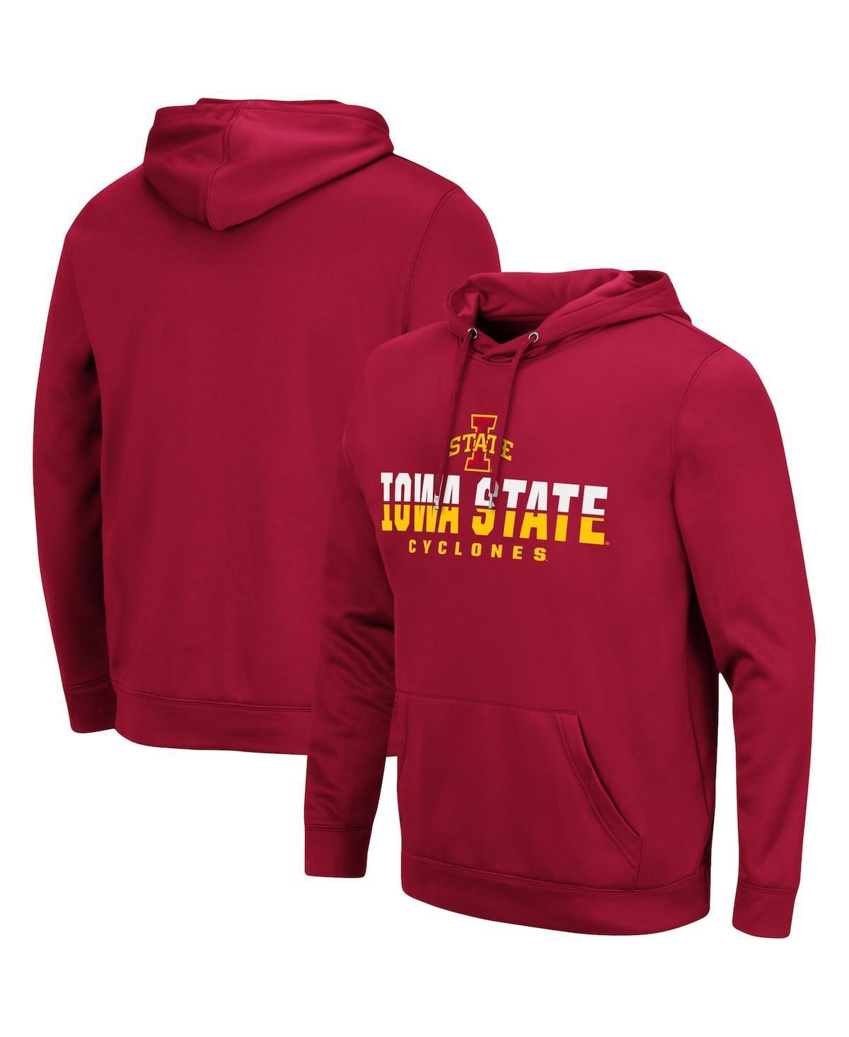 Men's Colosseum Cardinal Arkansas Razorbacks Lantern Pullover Hoodie, Size: XL, Red Product Image