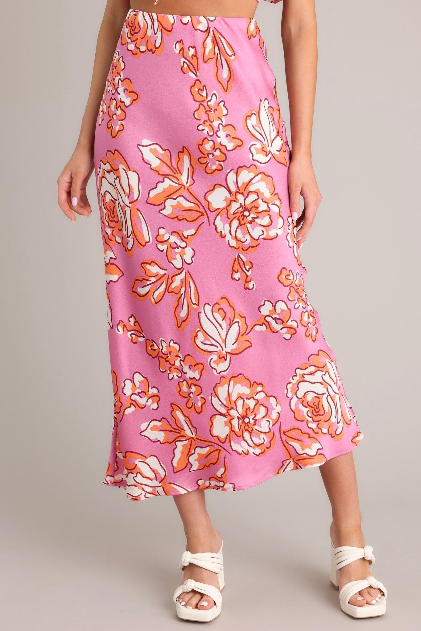 MINKPINK Mandevilla Bias Midi Skirt Product Image