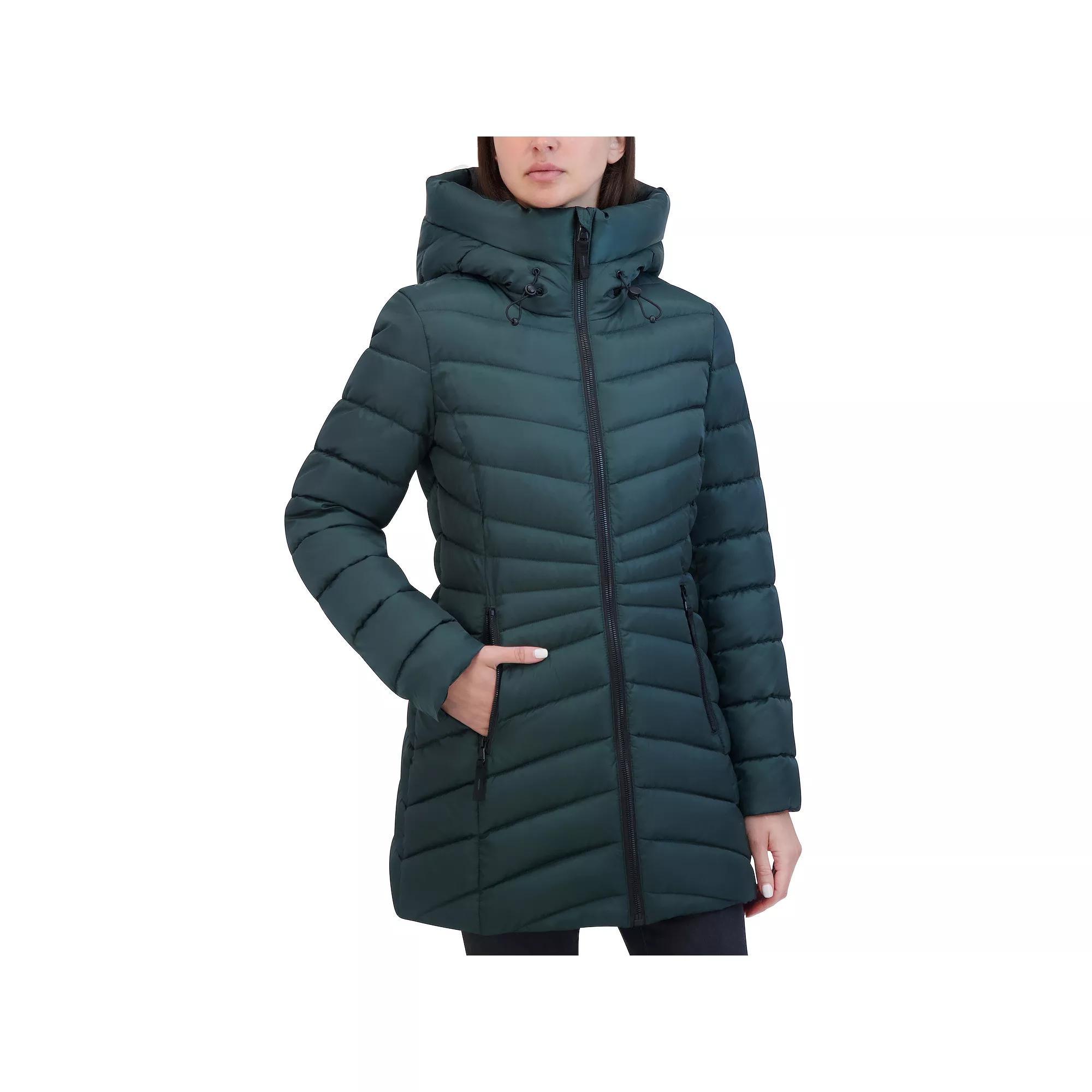 Womens Halitech Midweight Faux-Fur Trim Midweight Puffer Jacket Product Image