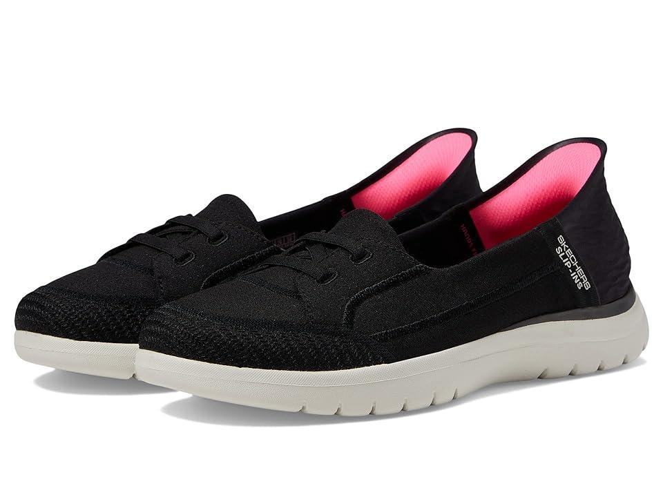 Skechers Hands Free Slip-ins™ On-the-GO® Flex Top Notch Women's Shoes, Size: 7, Blue Product Image