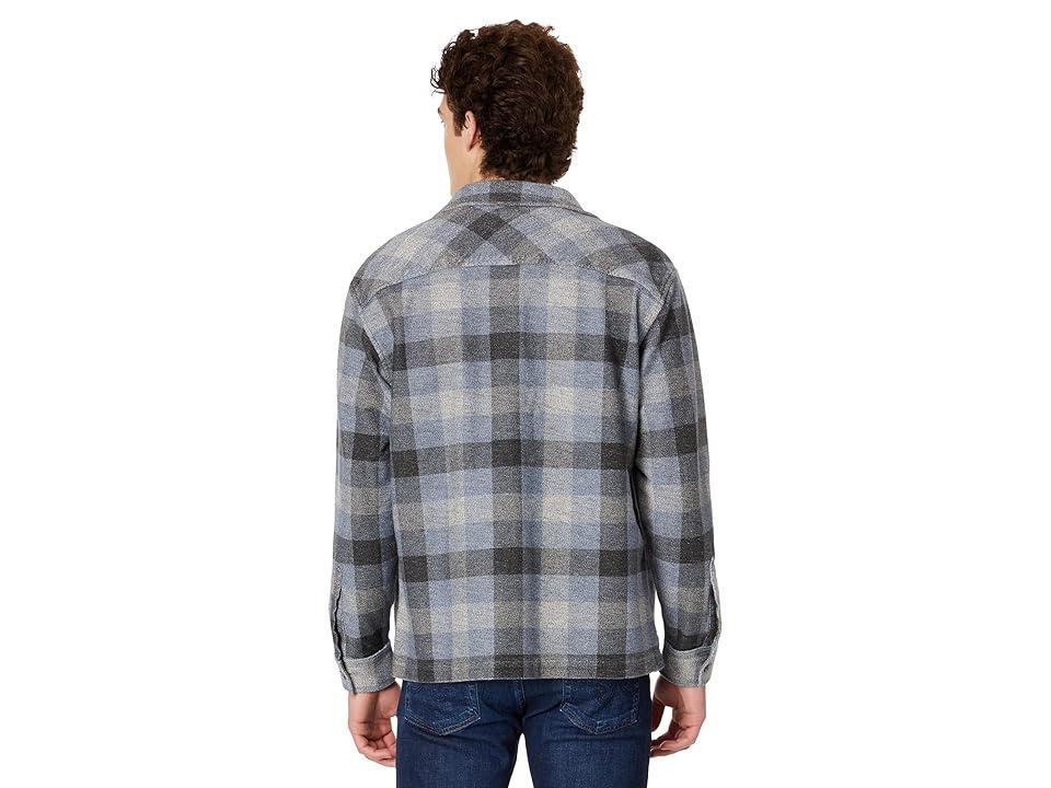 AG Jeans Elias (Glen Buffalo Check Blue Ice) Men's Clothing Product Image