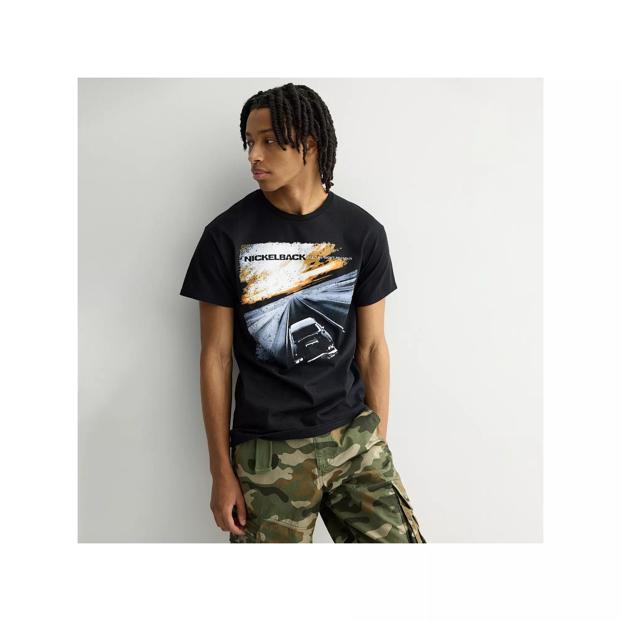 Mens Album Cover Graphic Tee Product Image
