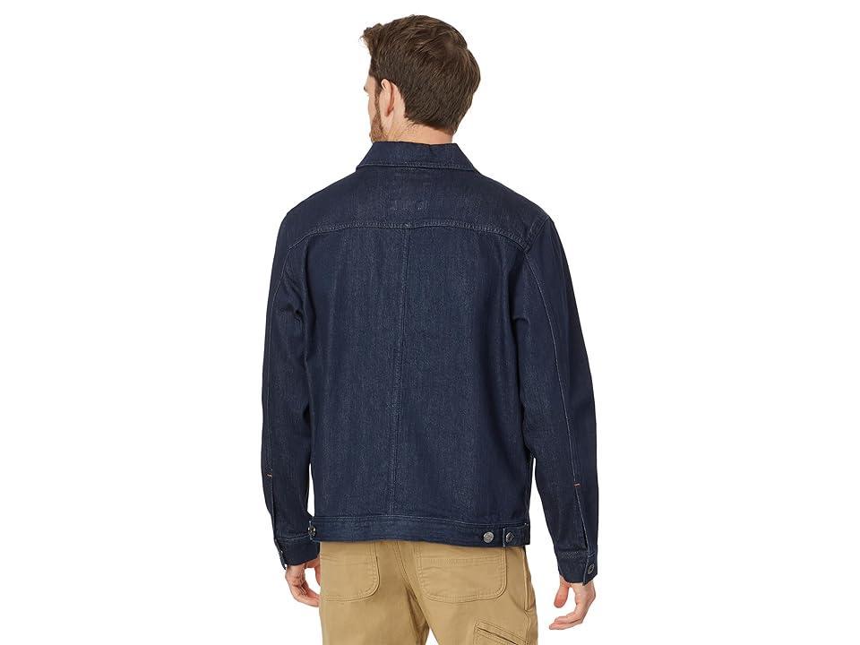 Timberland Refibra Denim Trucker Jacket (Rinse) Men's Jacket Product Image