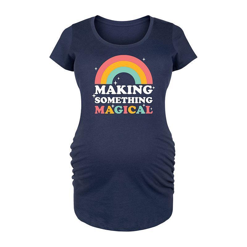 Maternity Making Something Magical Graphic Tee, Womens Product Image