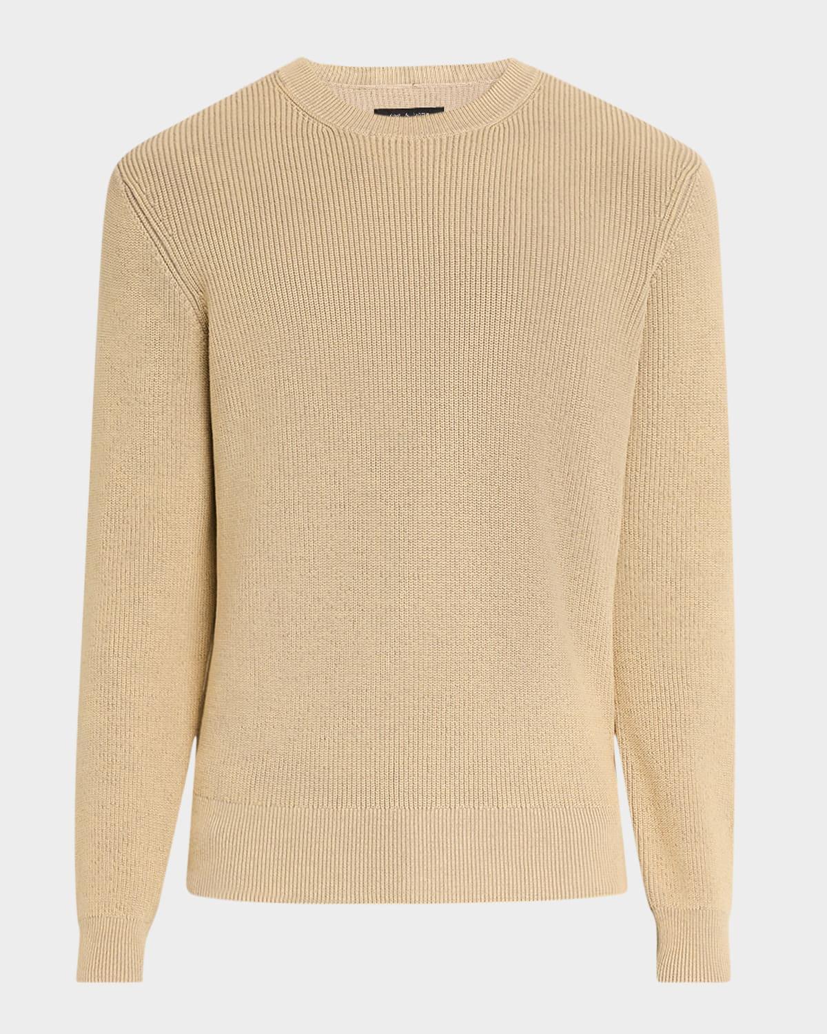 Mens Dexter Acid Wash Crewneck Sweater Product Image