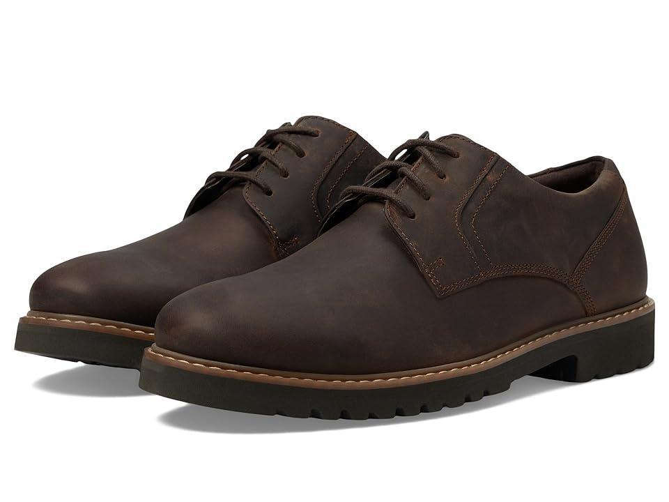 Rockport Maverick Plain Toe Oxford (New Dress Blues) Men's Lace Up Wing Tip Shoes Product Image