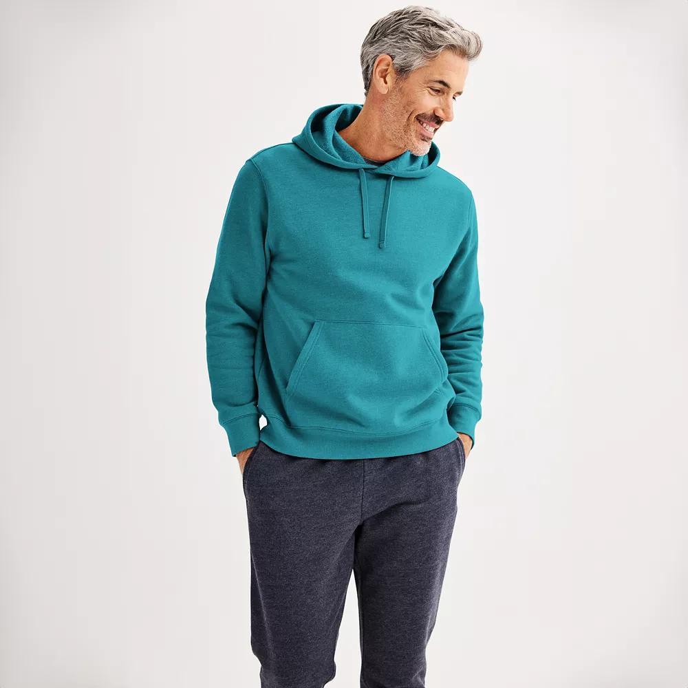 Men's Tek Gear® Ultra Soft Fleece Hoodie, Size: XL, Red Product Image
