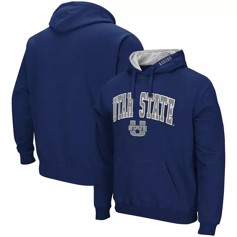 Men's Colosseum Purple Northwestern Wildcats Arch & Logo 3.0 Pullover Hoodie, Size: 3XL Product Image