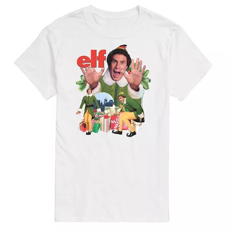 Big & Tall Elf Merch Graphic Tee, Mens Product Image