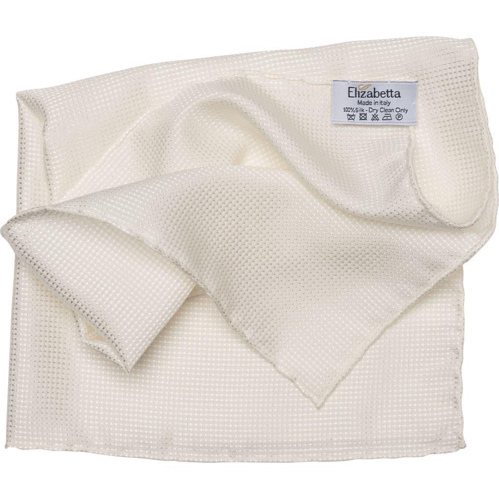 Elizabetta Nebbiolo - Silk Pocket Square for Men in Red at Nordstrom Product Image