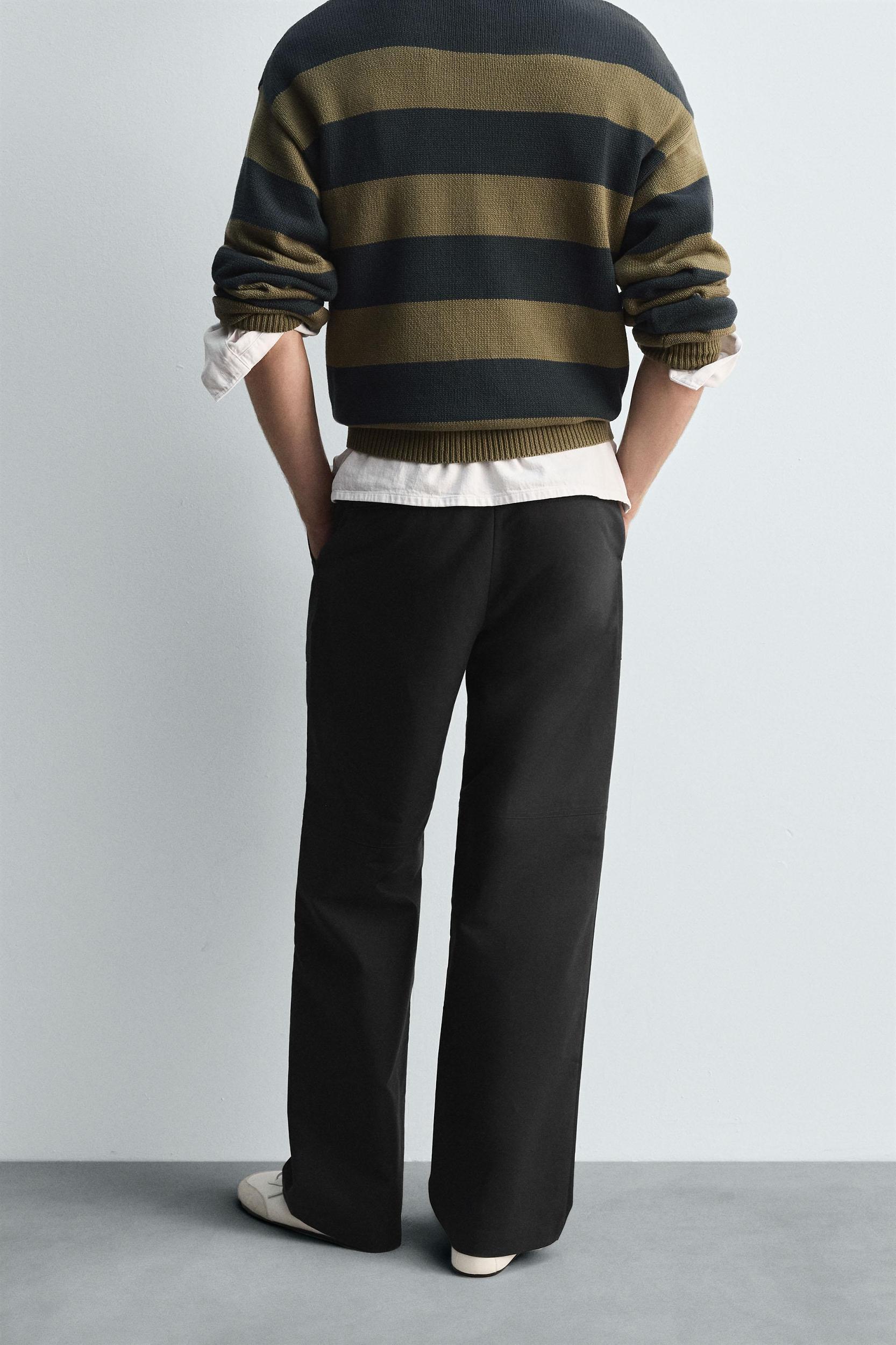 REGULAR FIT POCKET PANTS Product Image