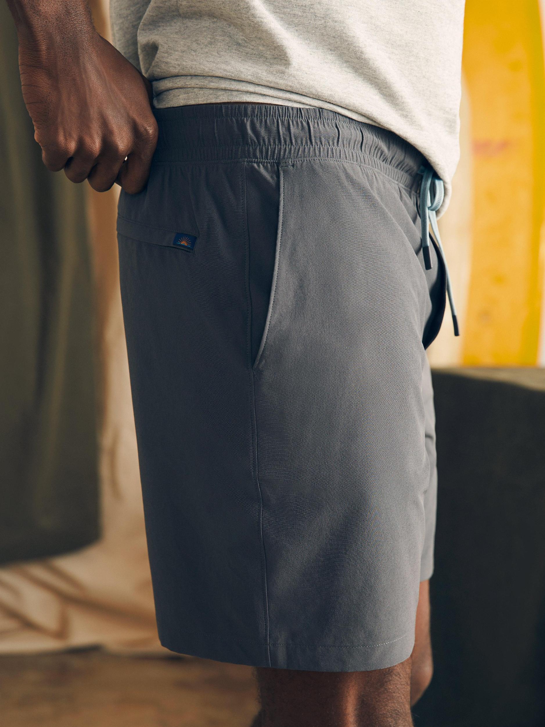 Shorelite Active Swim Short (7" Inseam) - Cowry Grey Male Product Image