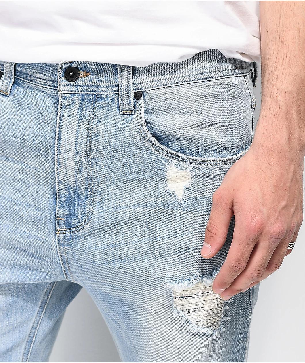Freeworld Black Denim Skinny Fit Jeans Product Image