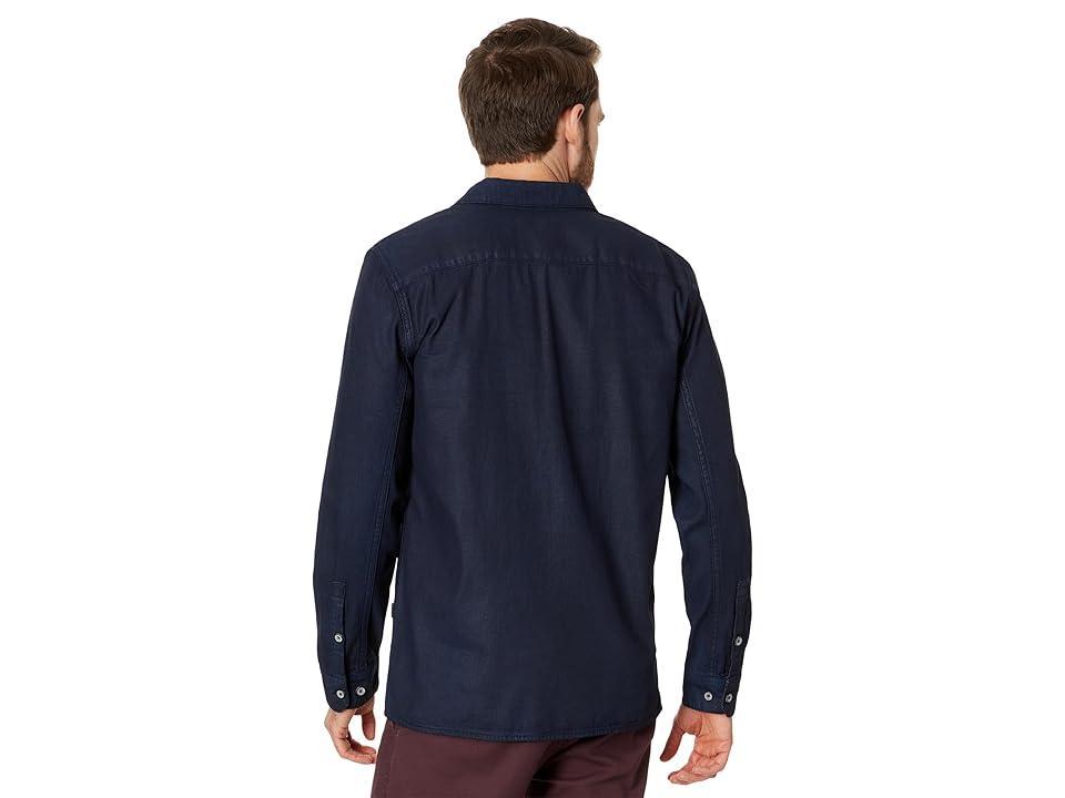 John Varvatos Cole Regular Fit Long Sleeve Shirt W737Z4 (Officer ) Men's Clothing Product Image