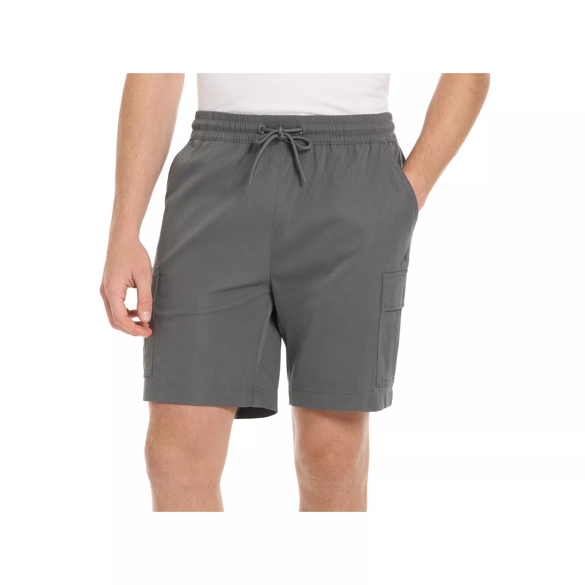 Men's Hurley Stretch Cargo Shorts, Size: Small, Ion Grey Product Image