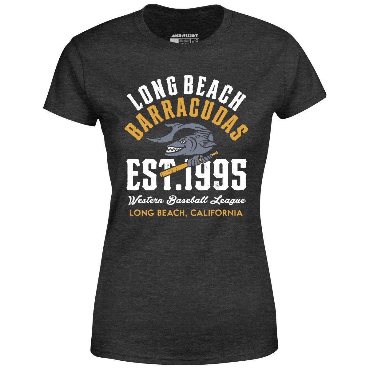 Long Beach Barracudas - California - Vintage Defunct Baseball Teams - Women's T-Shirt Female Product Image