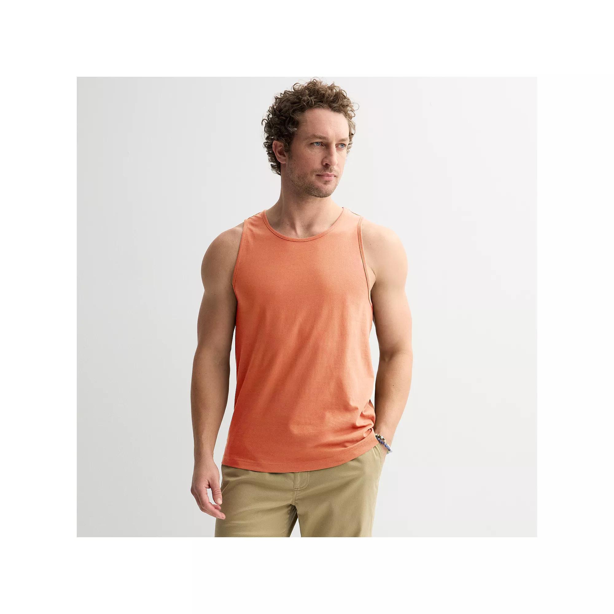 Men's Sonoma Goods For Life® Supersoft Tank Top, Size: Medium, White Product Image