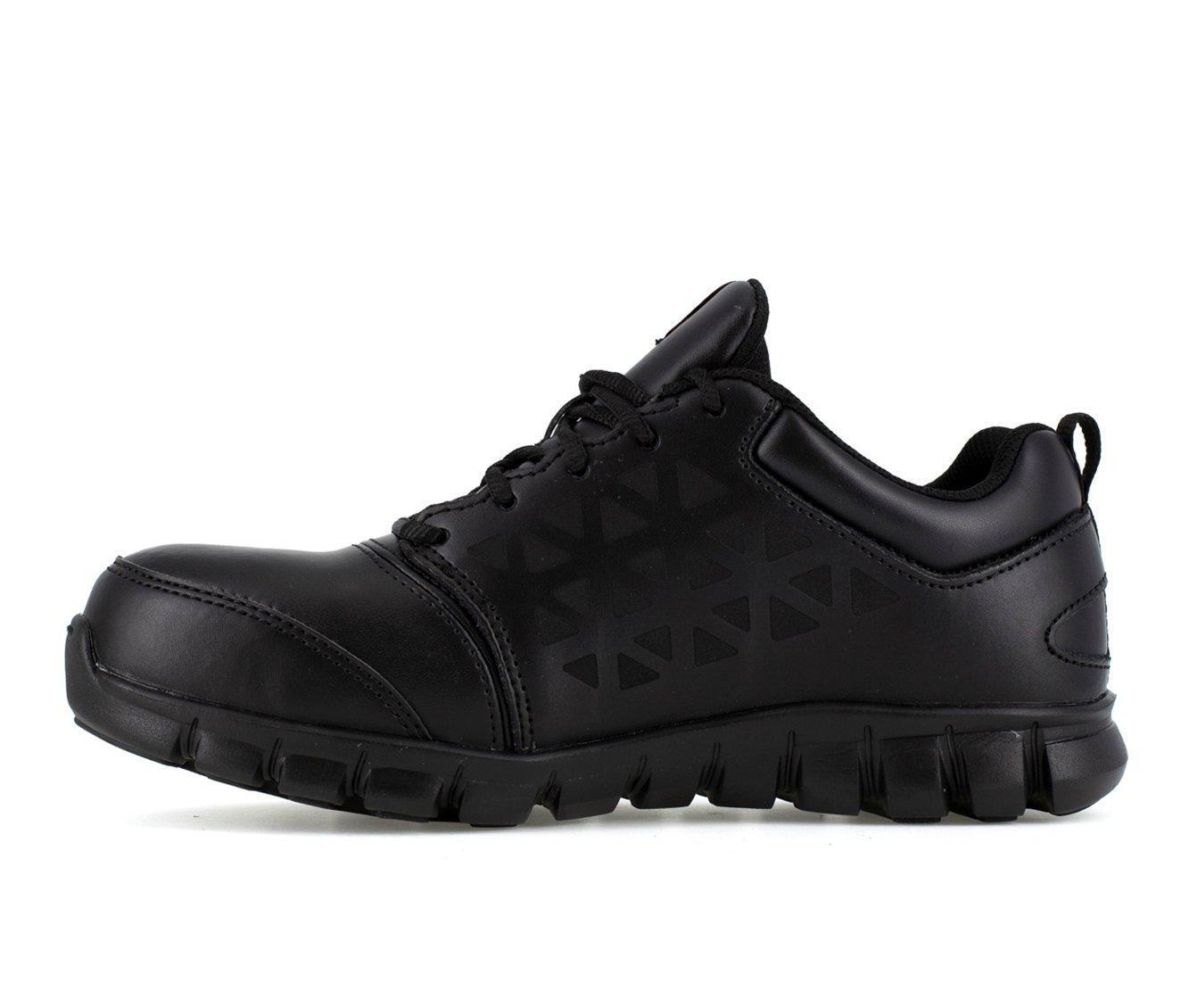 Men's REEBOK WORK Sublite Cushion Leather Electrical Hazard Work Shoes Product Image