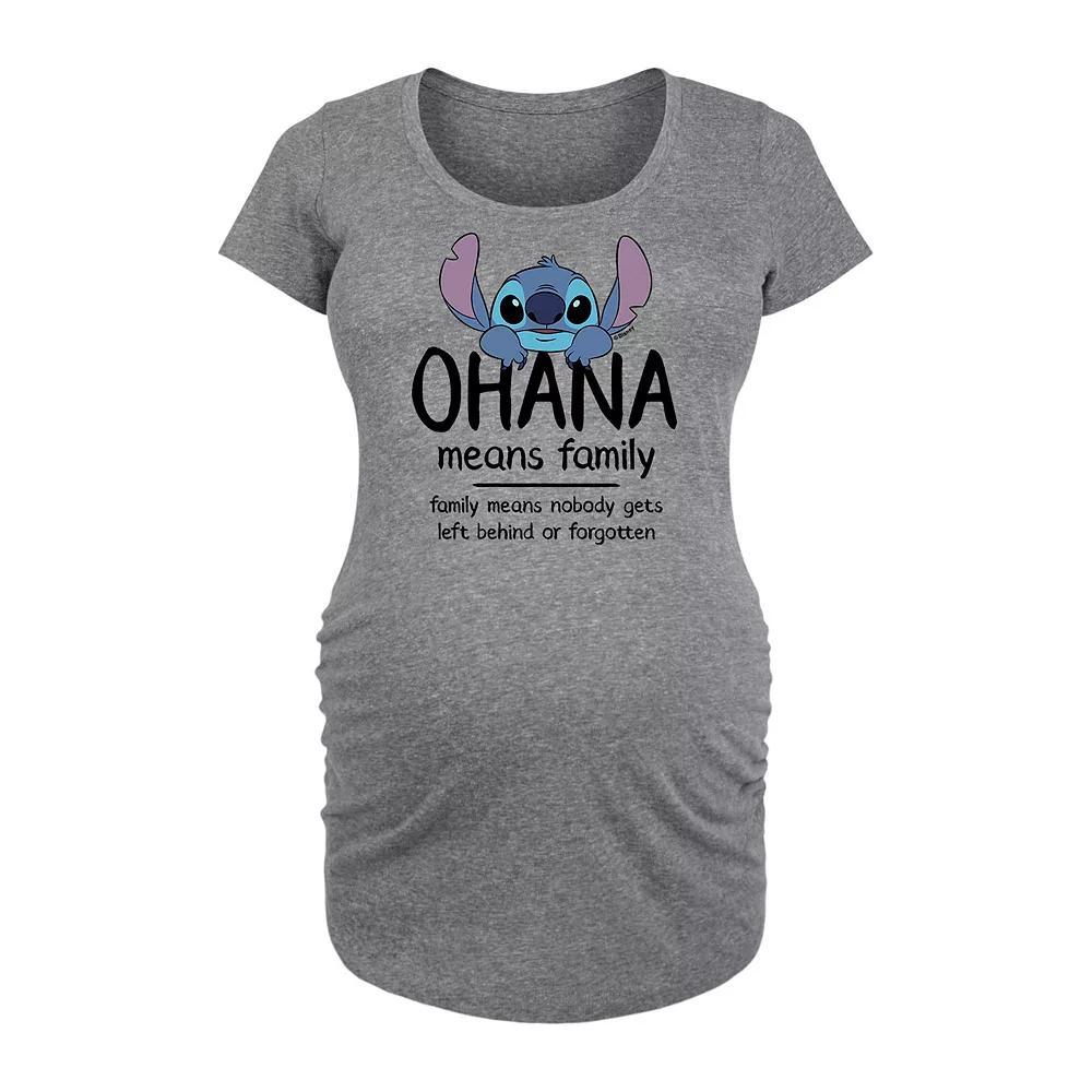 Maternity Mean Girls Cool Mom Art Graphic Tee, Womens Grey Gray Product Image