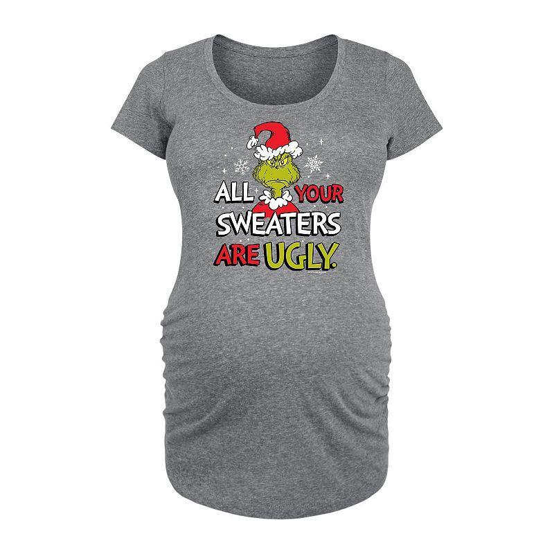 Maternity Snacks And Naps Graphic Tee, Womens Blue Product Image