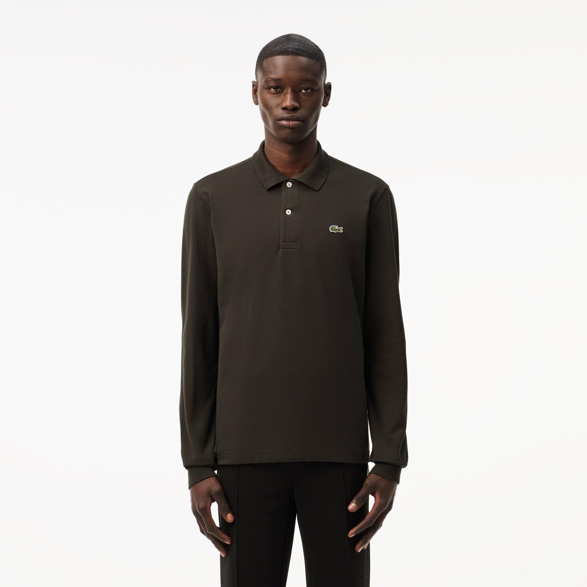Classic Fit Long Sleeved L.12.12 Polo Shirt Product Image