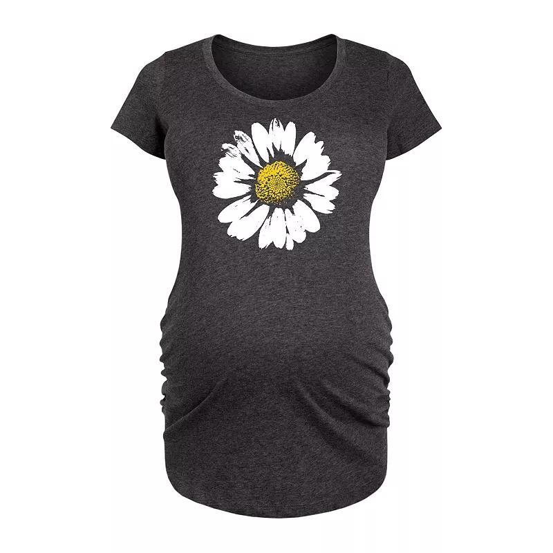 Maternity Big Daisy Graphic Tee, Womens Product Image