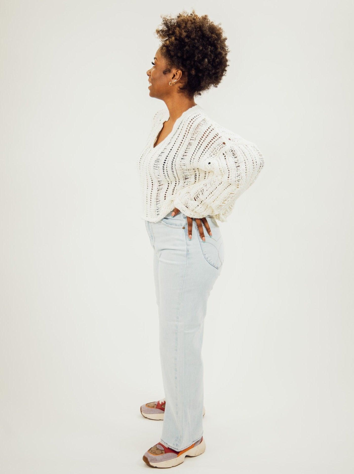 Rollas Heidi Ankle Jeans - Vintage Stone Product Image