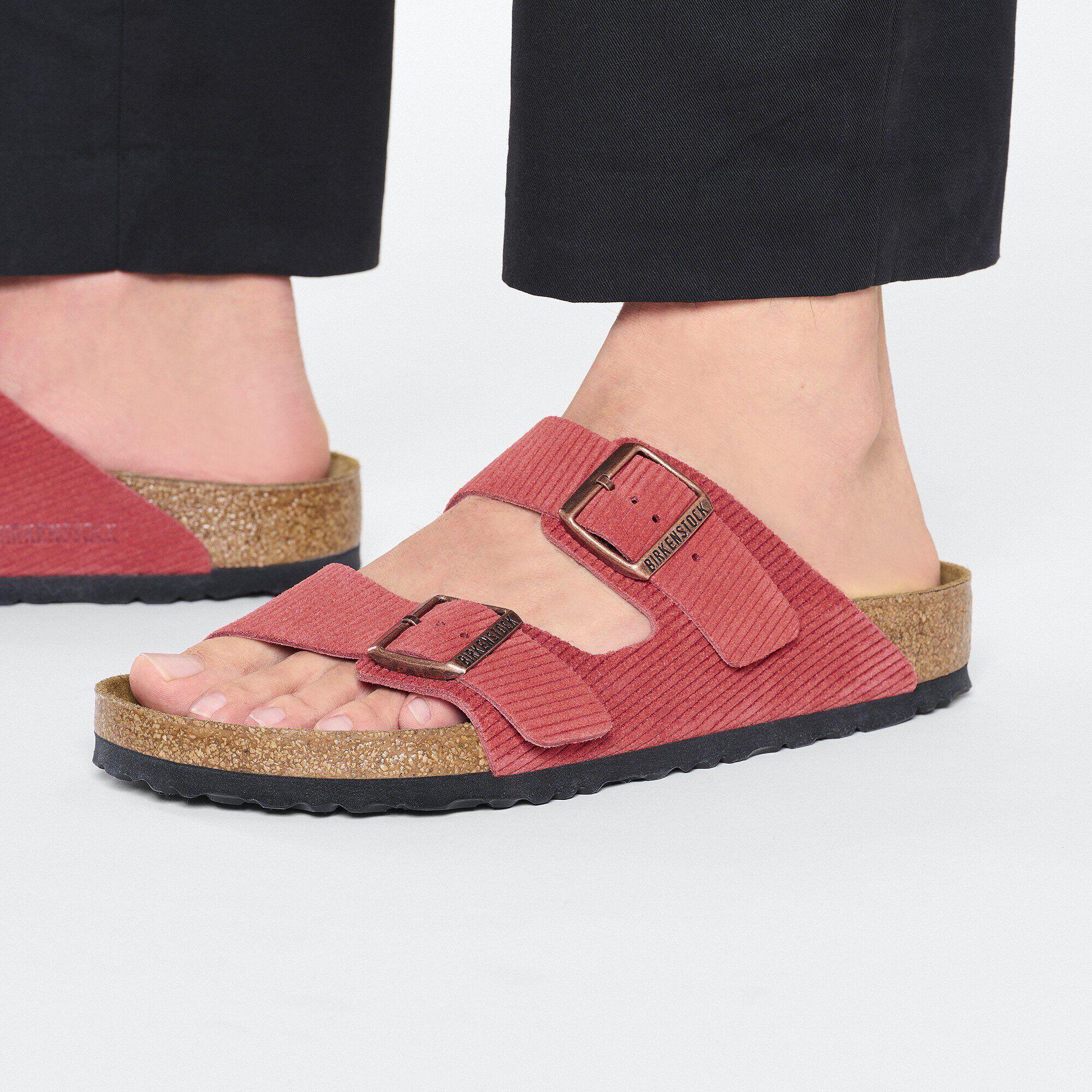 Arizona Suede Embossed Corduroy Sienna Red Product Image