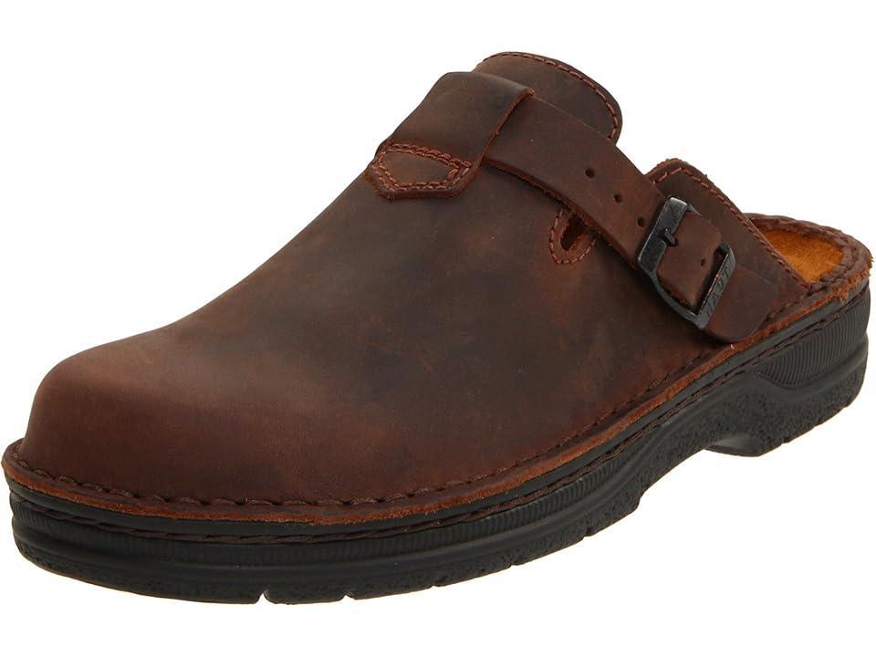 Naot Fiord (Crazy Horse Leather) Men's Slip on Shoes Product Image