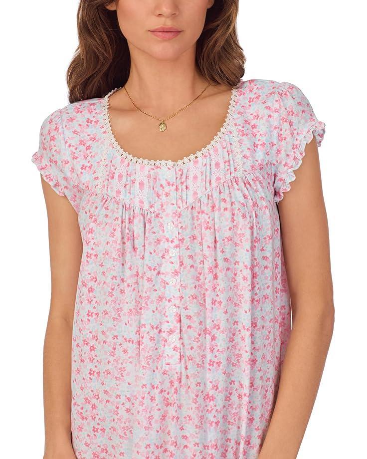 Cap Sleeve Cotton Modal Waltz Gown Product Image