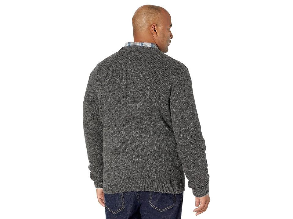 L.L.Bean Classic Raggwool Crew Sweater Regular (Charcoal) Men's Clothing Product Image