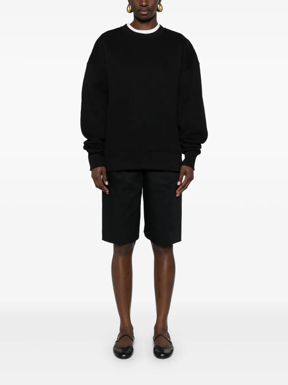 Ami de Coeur-embossed sweatshirt Product Image