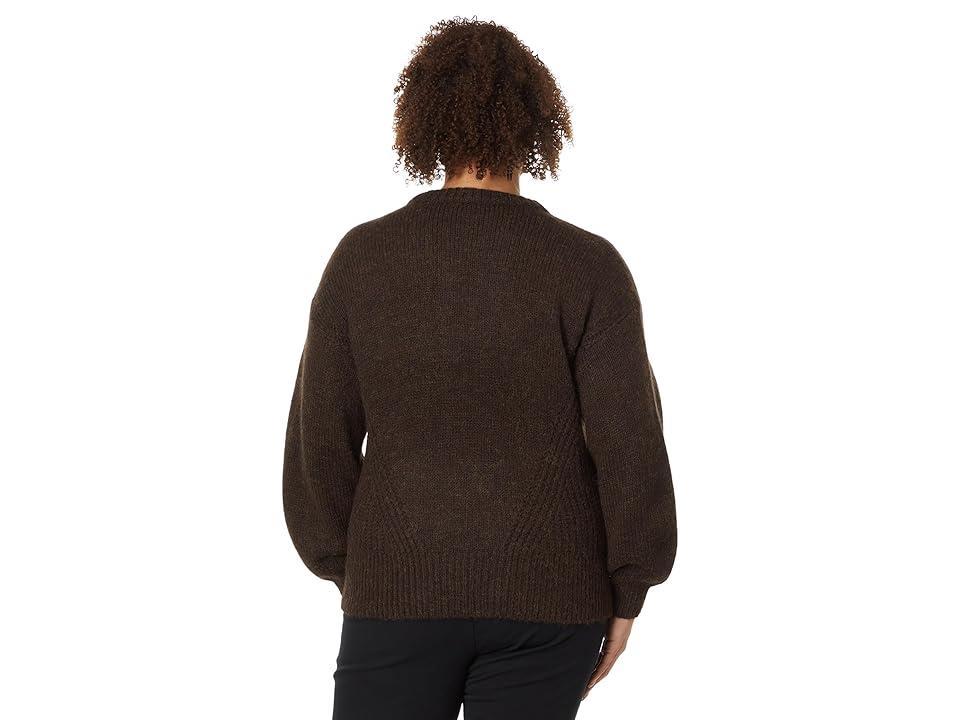 Madewell Plus Simone Wedged Fashioning Crew (Noble ) Women's Sweater Product Image