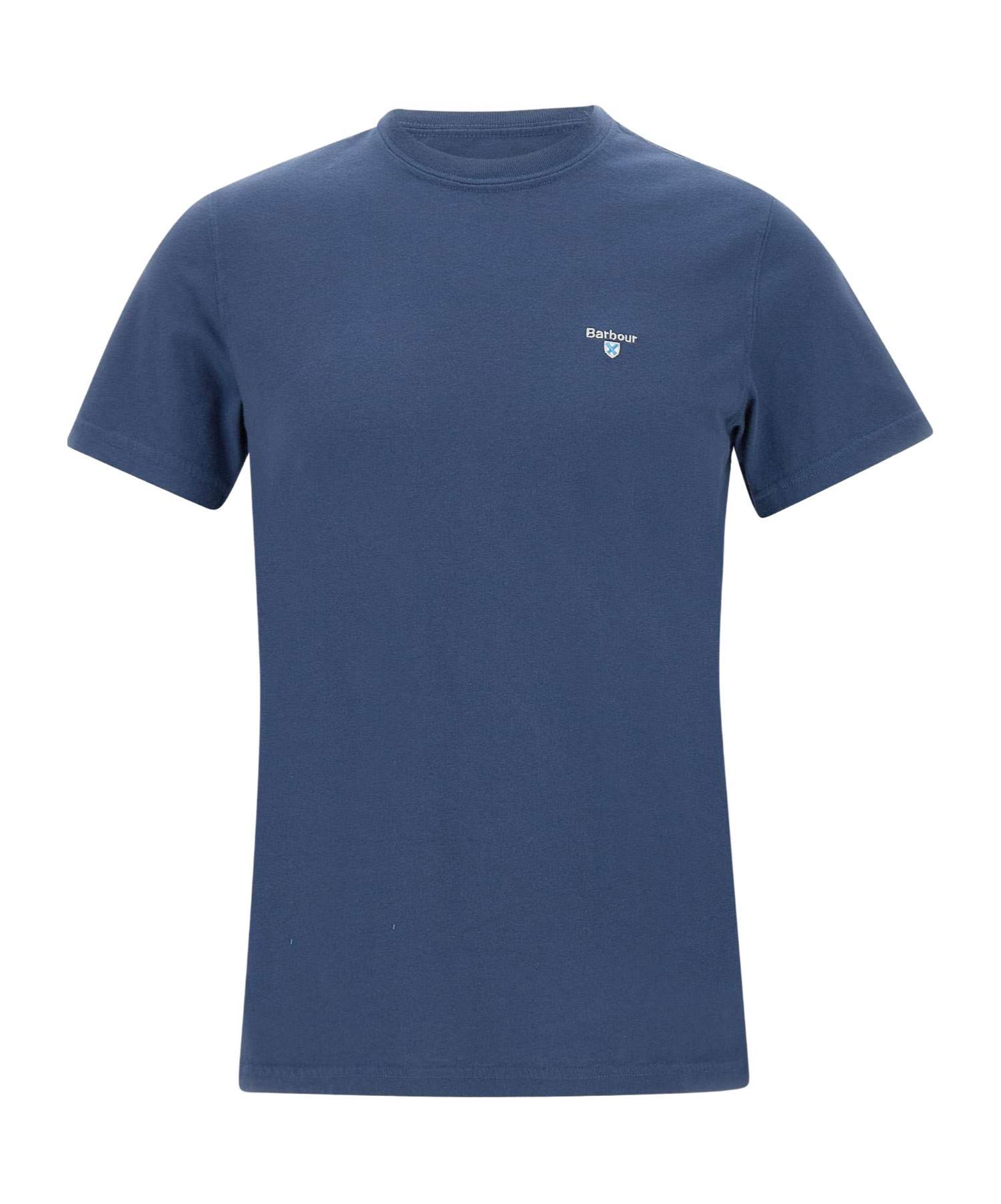 BARBOUR Short-sleeved T-shirt In Blue Product Image