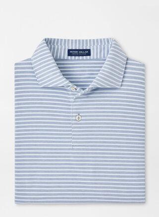 Men's Albatross Stripe Polo Shirt Product Image