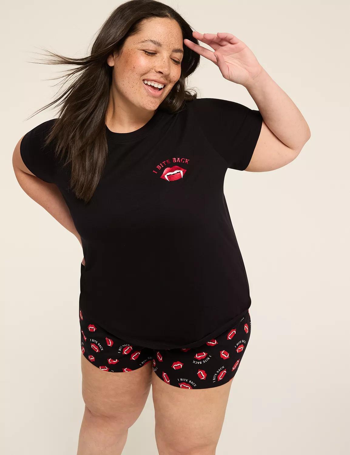 Comfy Cotton Tee & Short PJ Set Product Image