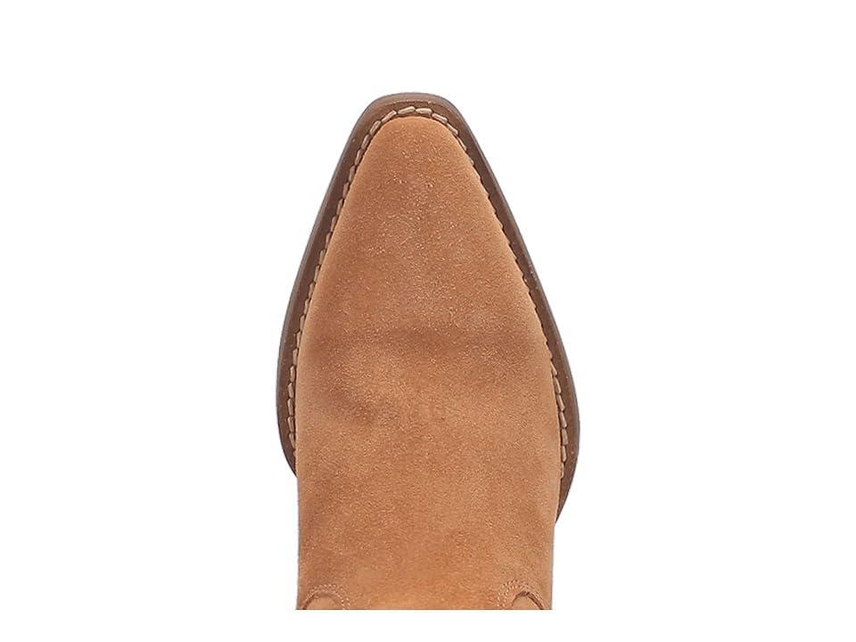 Dingo Fandango Women's Leather Ankle Boots, Size: 11, Camel Product Image