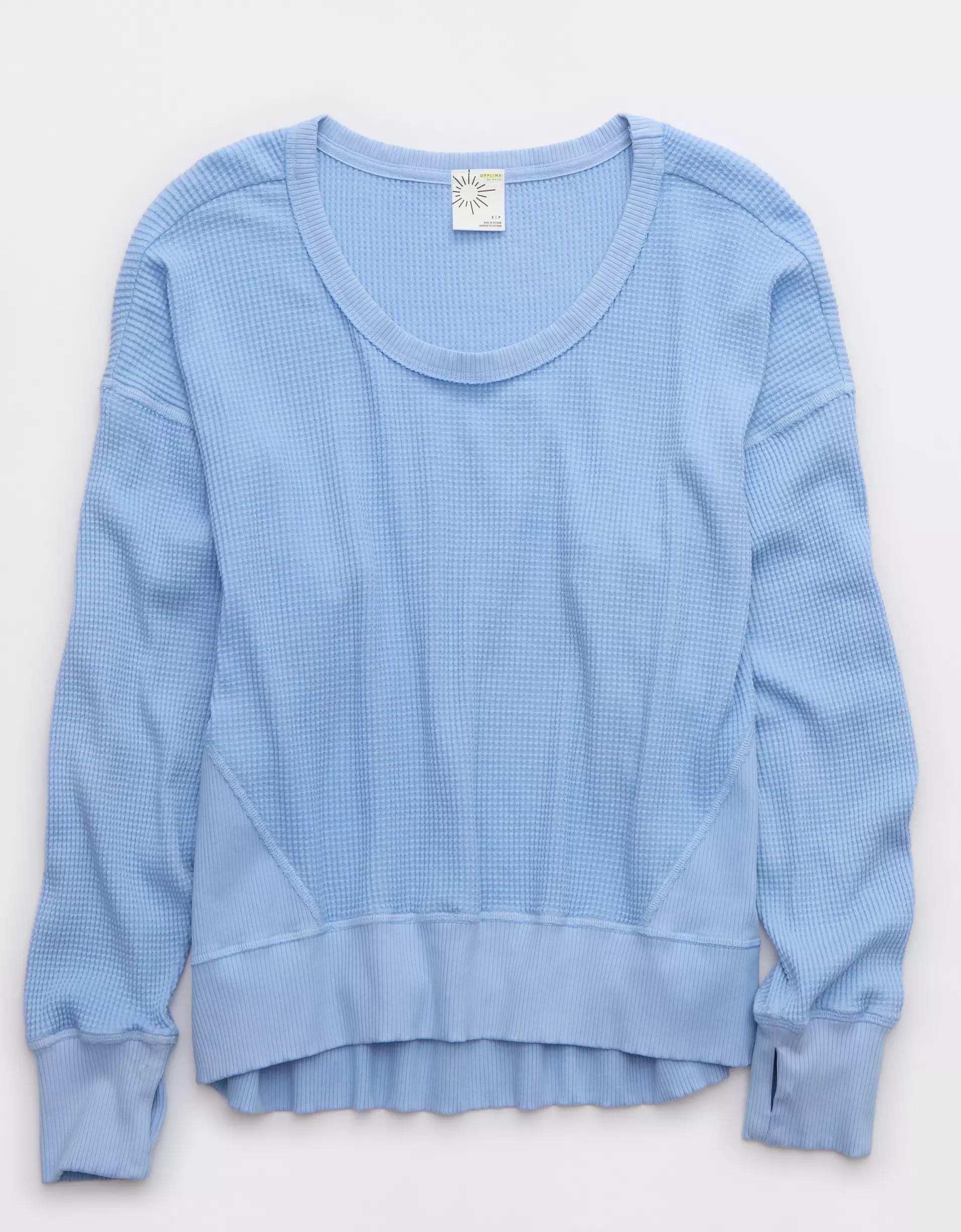 OFFLINE By Aerie Wow! Waffle T-Shirt Product Image