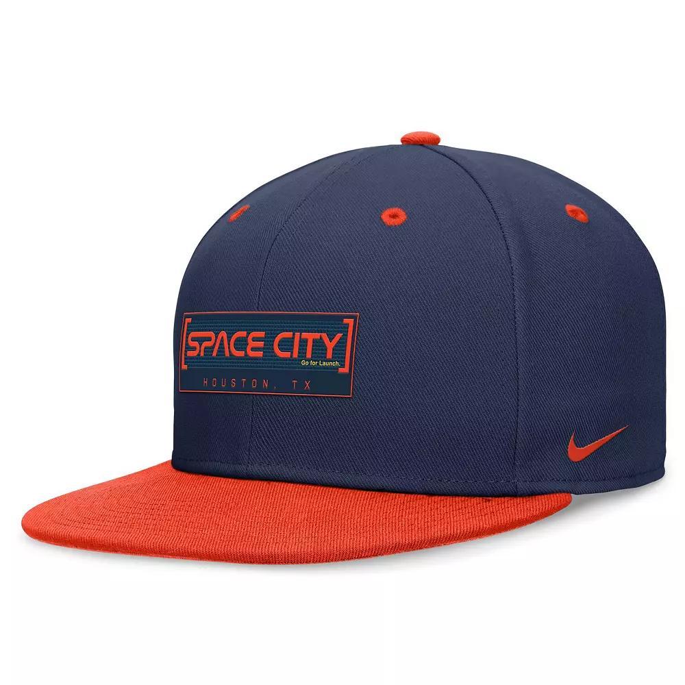 Men's Nike Black/Orange Baltimore Orioles City Connect True Fitted Hat, Size: 7 Product Image