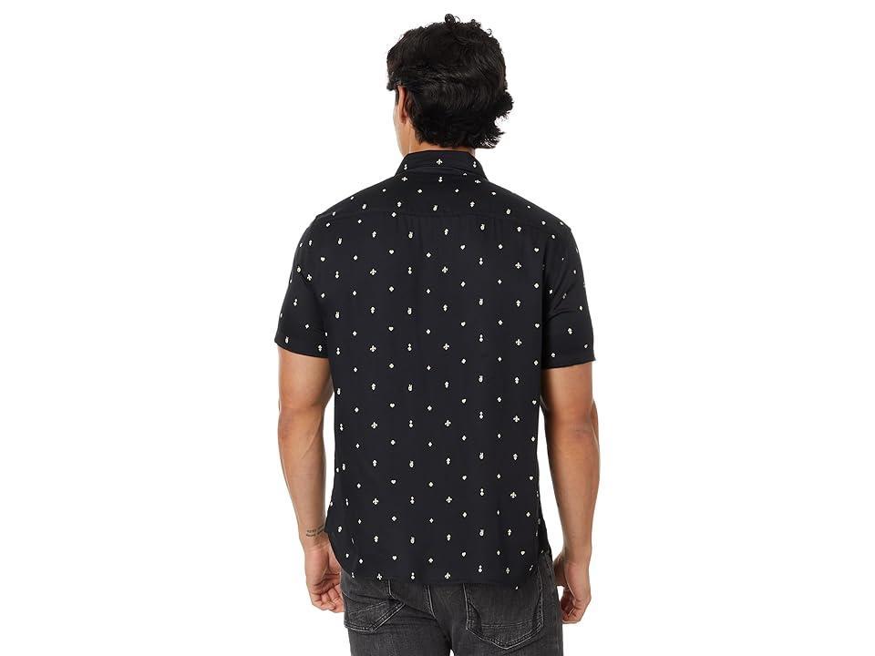 John Varvatos Sean Shirt W780W24 (Ebony) Men's Clothing Product Image