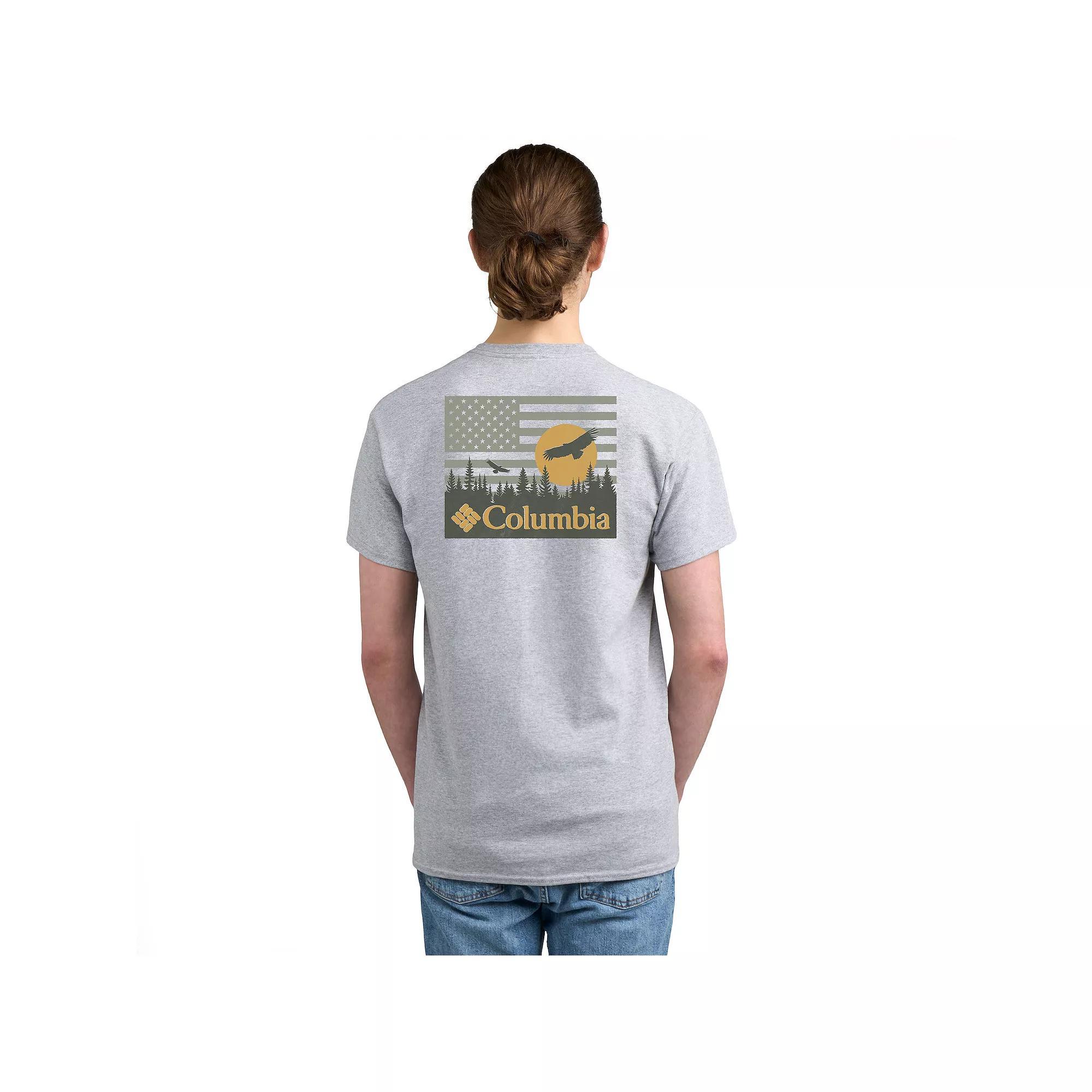 Mens Columbia Short Sleeve Graphic Tee Product Image