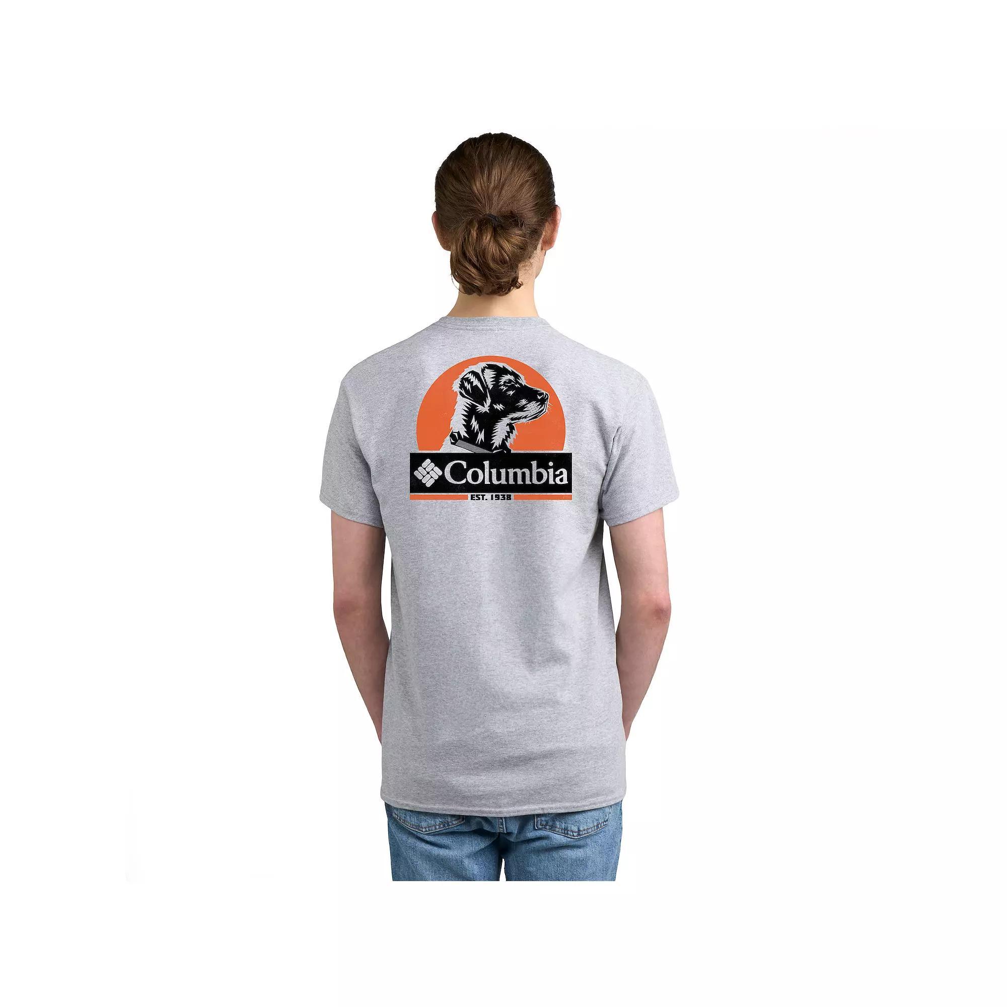 Mens Columbia Short Sleeve Graphic Tee Product Image
