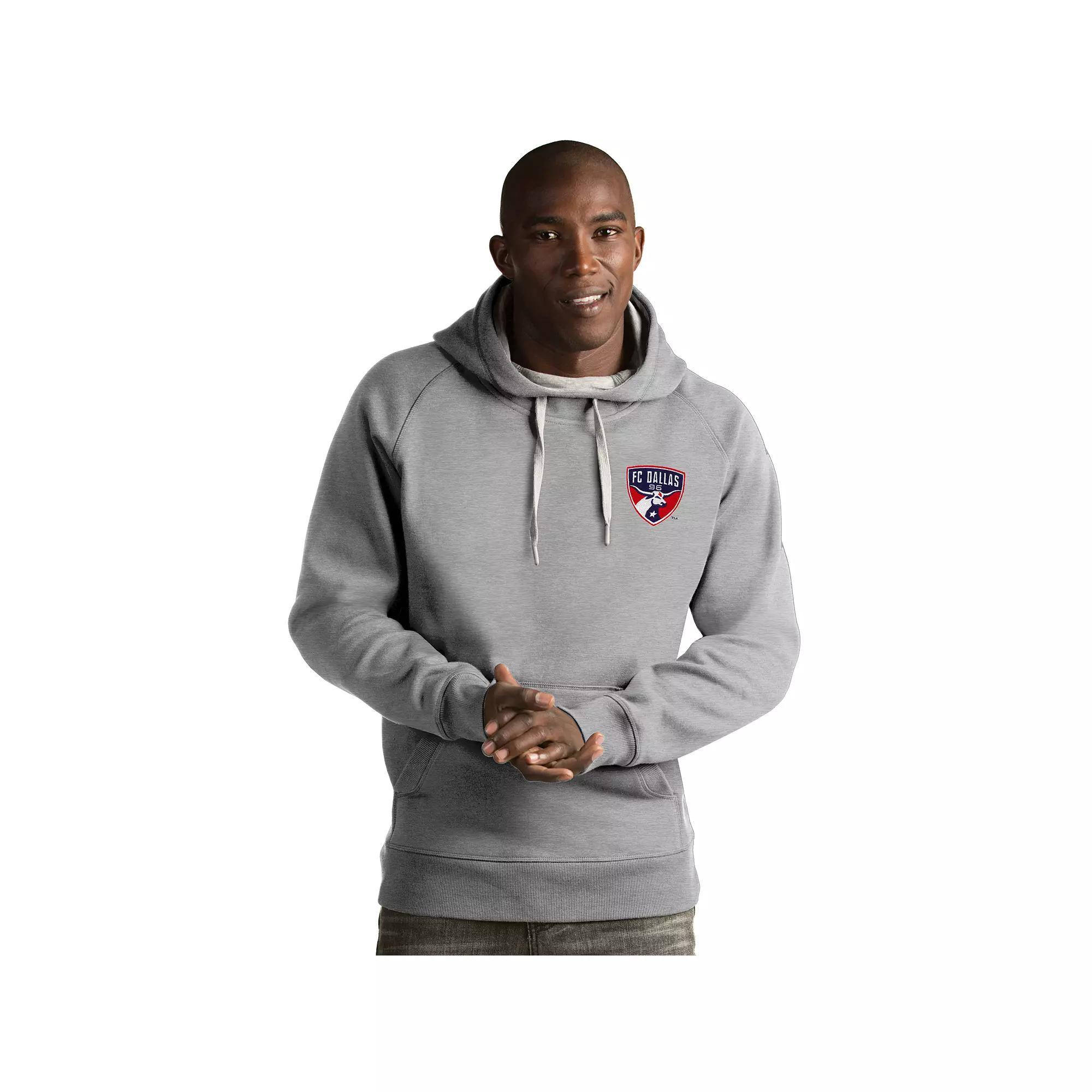 Mens Antigua FC Dallas Victory Pullover Hoodie Product Image