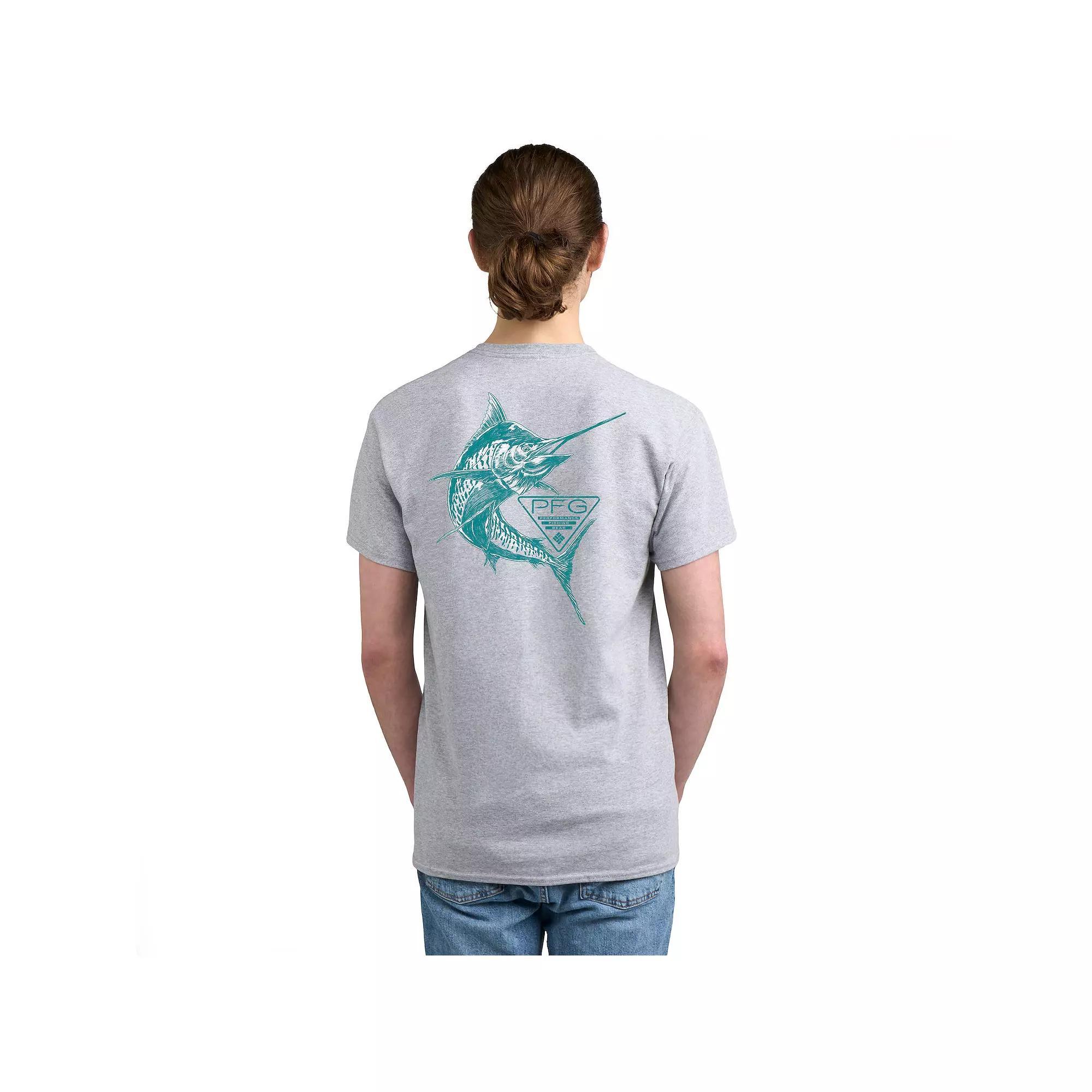 Mens Columbia PFG Short Sleeve Graphic Tee Product Image