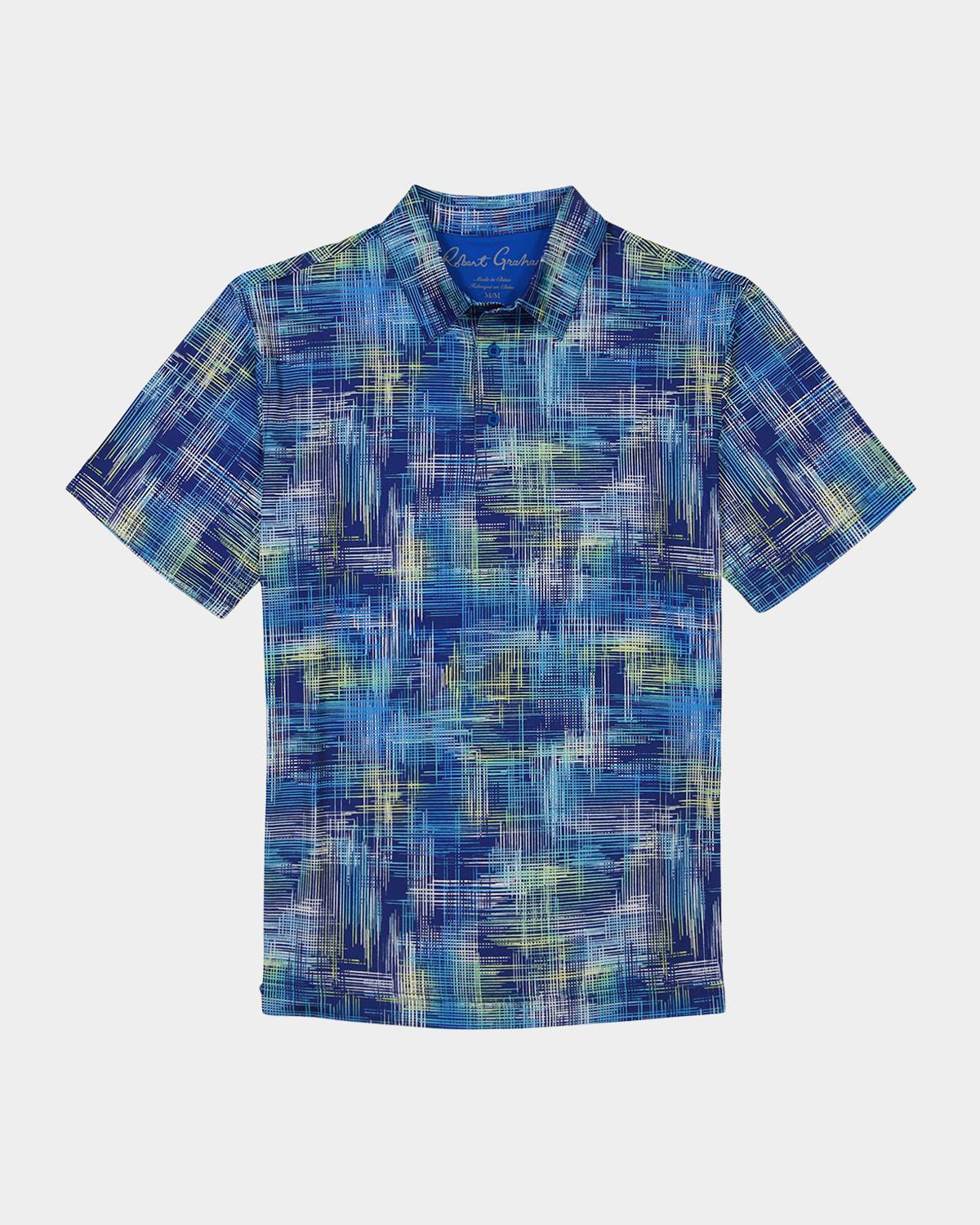 Mens Salas Knit Polo Shirt Product Image