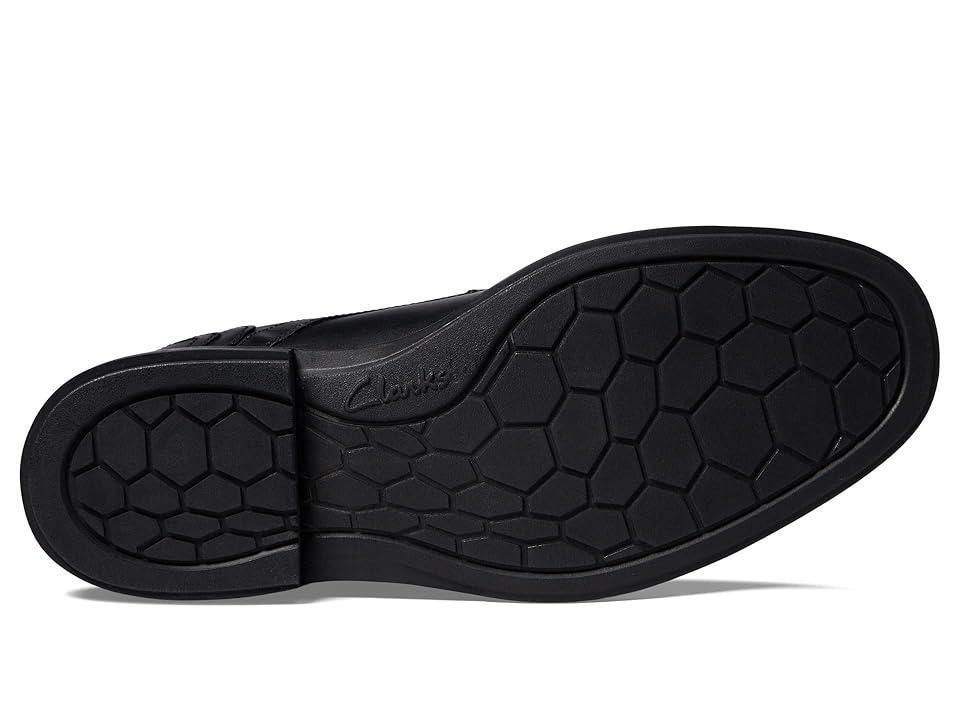 Clarks Un Hugh Cap Leather) Men's Shoes Product Image