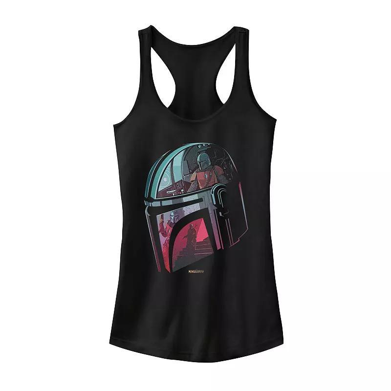 Disney's Mickey And Friends Mickey Retro Racerback Tank Top, Girl's, Size: XL, Black Product Image